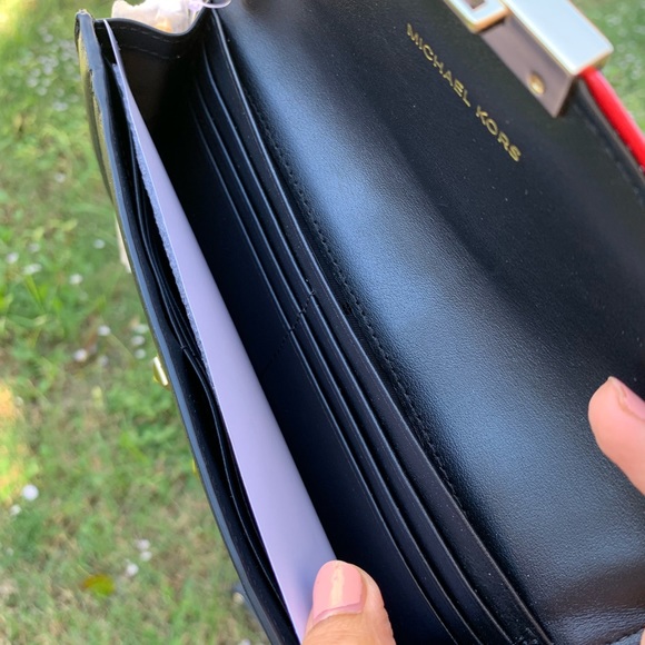 MK Whitney Large Rainbow Quilted Leather Chain - Picture 6 of 8